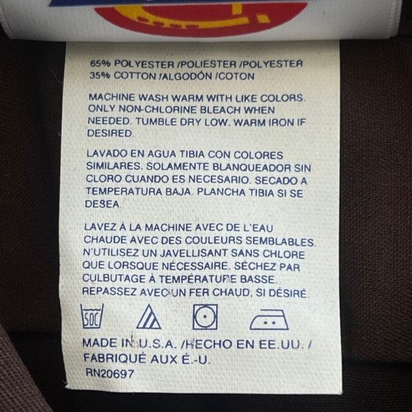 画像4: DEAD STOCK 〜80's Dickies L/S Work Shirt　Size 16 1/2-33 (4)