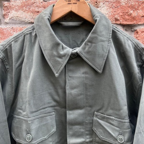 画像2: DEAD STOCK 1956’s USAF SHADE 509 Utility Shirt　Size 16-33 (2)