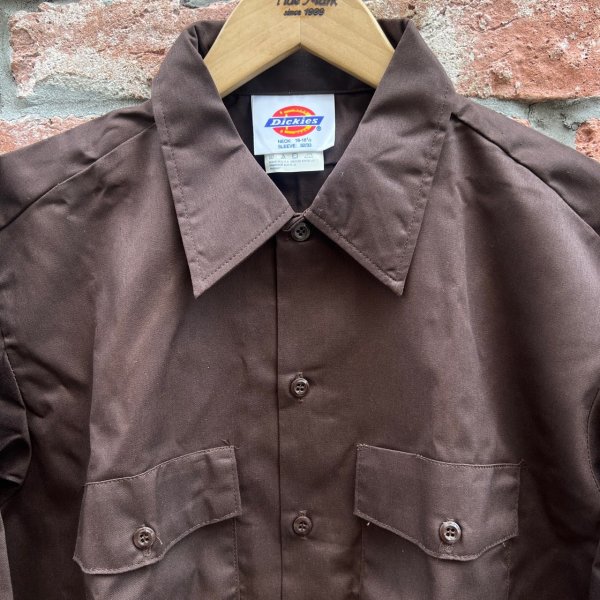 画像2: DEAD STOCK 〜80's Dickies L/S Work Shirt　Size 16 1/2-33 (2)