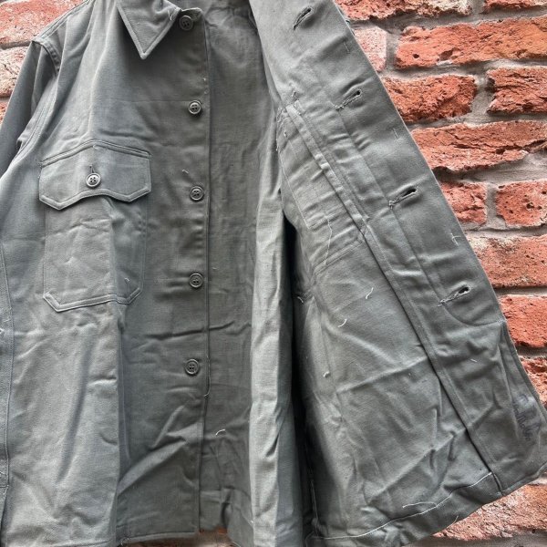 画像10: DEAD STOCK 1956’s USAF SHADE 509 Utility Shirt　Size 16-33 (10)