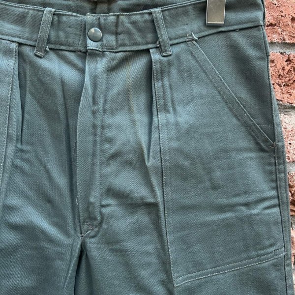 画像3: DEAD STOCK 1960's Civilian USAF SHADE 509 Utility Trousers　Size W30 L31 (3)