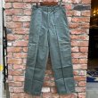 画像1: DEAD STOCK 1960's Civilian USAF SHADE 509 Utility Trousers　Size W30 L31 (1)