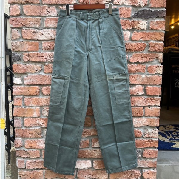 画像1: DEAD STOCK 1960's Civilian USAF SHADE 509 Utility Trousers　Size W30 L31 (1)