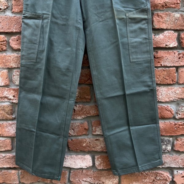 画像10: DEAD STOCK 1960's Civilian USAF SHADE 509 Utility Trousers　Size W30 L31 (10)