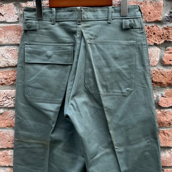 画像13: DEAD STOCK 1960's Civilian USAF SHADE 509 Utility Trousers　Size W30 L31 (13)