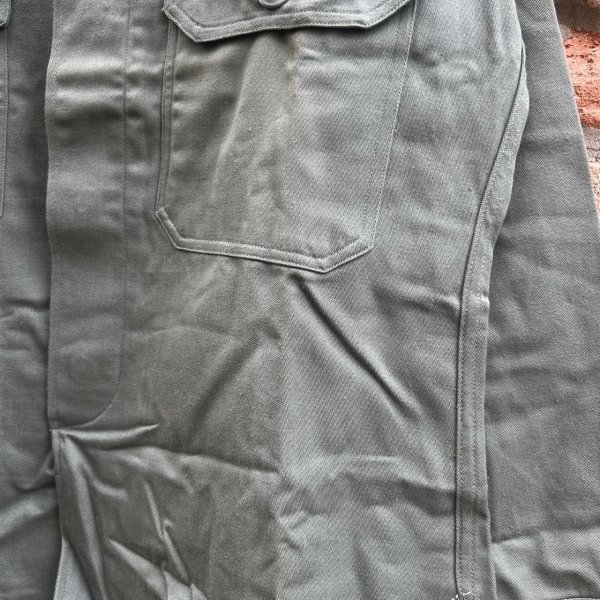画像6: DEAD STOCK 1956’s USAF SHADE 509 Utility Shirt　Size 16-33 (6)