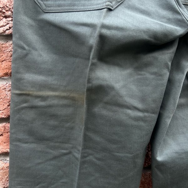 画像16: DEAD STOCK 1960's Civilian USAF SHADE 509 Utility Trousers　Size W30 L31 (16)