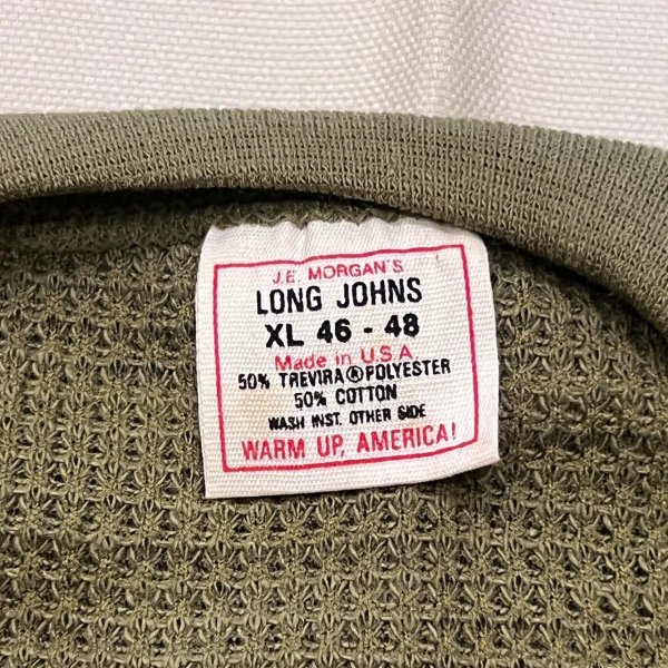 画像5: DEAD STOCK 1980's J.E MORGAN’S Thermal　Size XL (5)