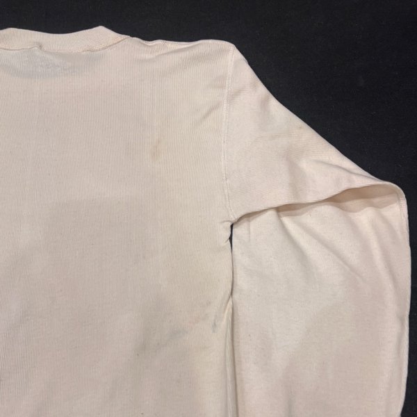 画像13: DEAD STOCK 1968's US Military Cotton Undershirt　Size MEDIUM (13)
