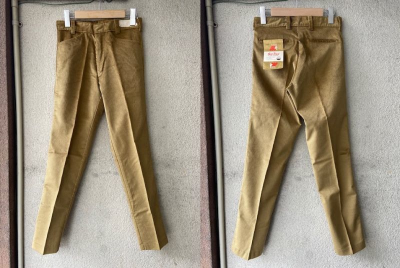 画像: DEAD STOCK 〜70’s KORATRON Slim Tapered Corduroy Pants　Size W28 L29