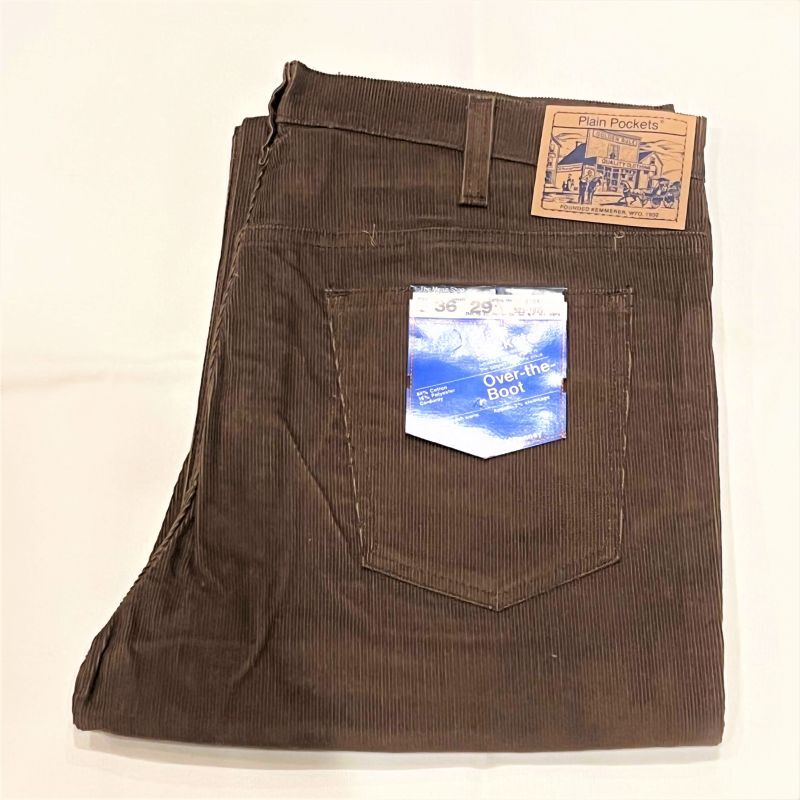 画像1: DEAD STOCK 〜80's JC Penney Plain Pockets Corduroy Pants  W36 L29