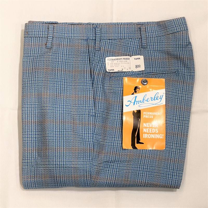 画像1: DEAD STOCK 〜70's Slim Tapered Ivy Style Pants　Size W31 L28