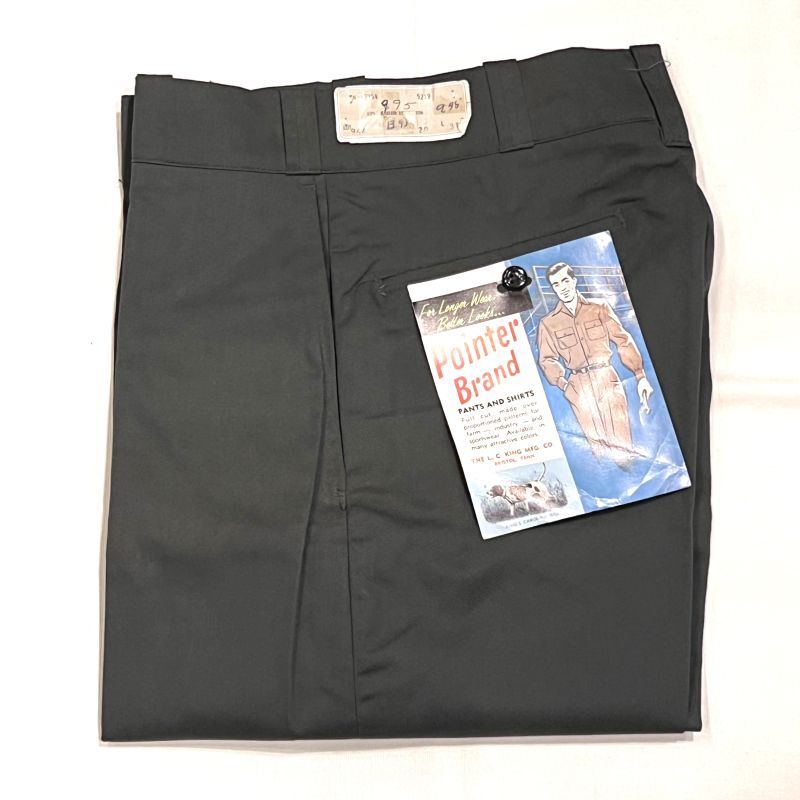 画像1: DEAD STOCK 〜70's Pointer Brand Work Pants　Size W29 L31