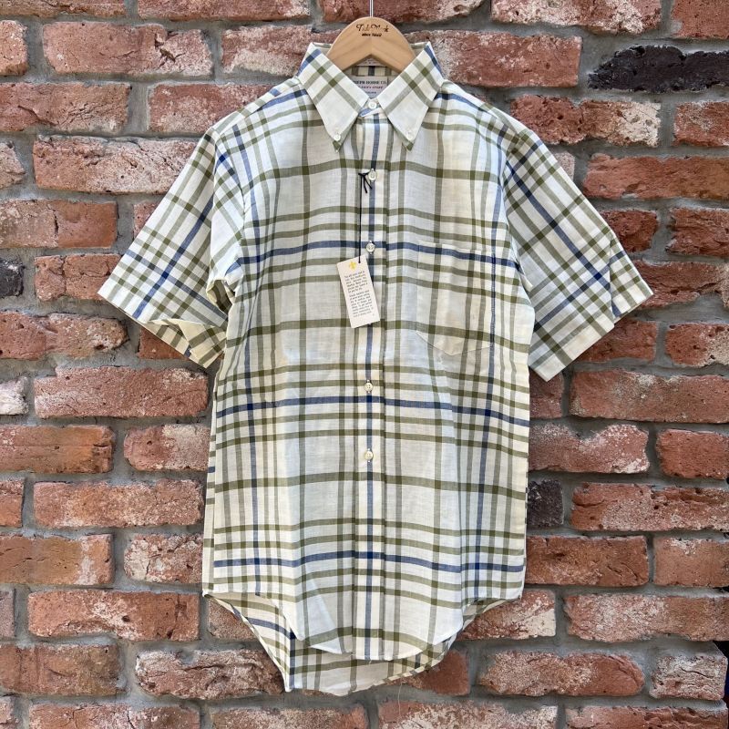 画像1: DEAD STOCK 〜70’s JOSEPH HORNE CO. S/S B/D Shirt　Size S